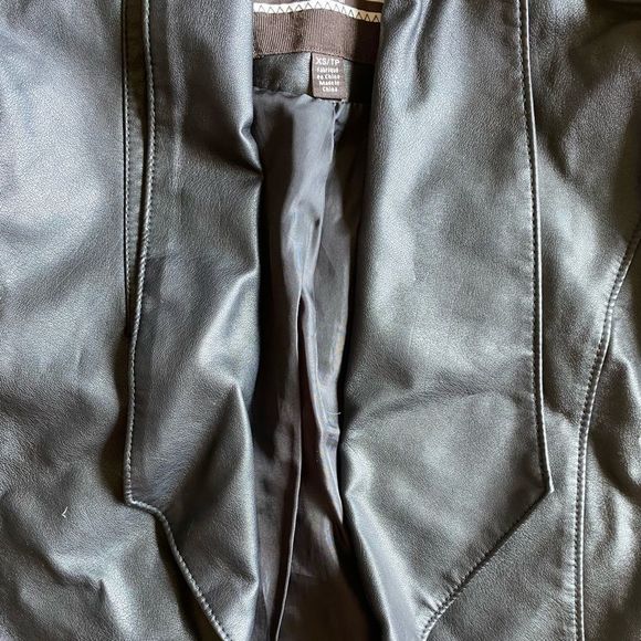 Dynamite Faux Leather Jacket - Size XS - Picture 4 of 5